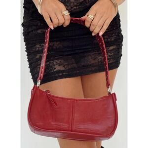 Princess Polly Red Shoulder Bag